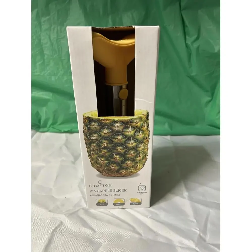 Crofton Pineapple Slicer Corer Cutter Stainless Steel Dishwasher Safe New